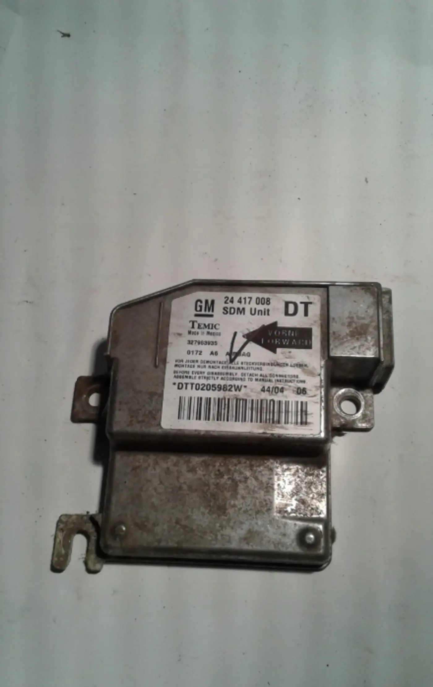 Блок AirBag к Opel Combo 2001