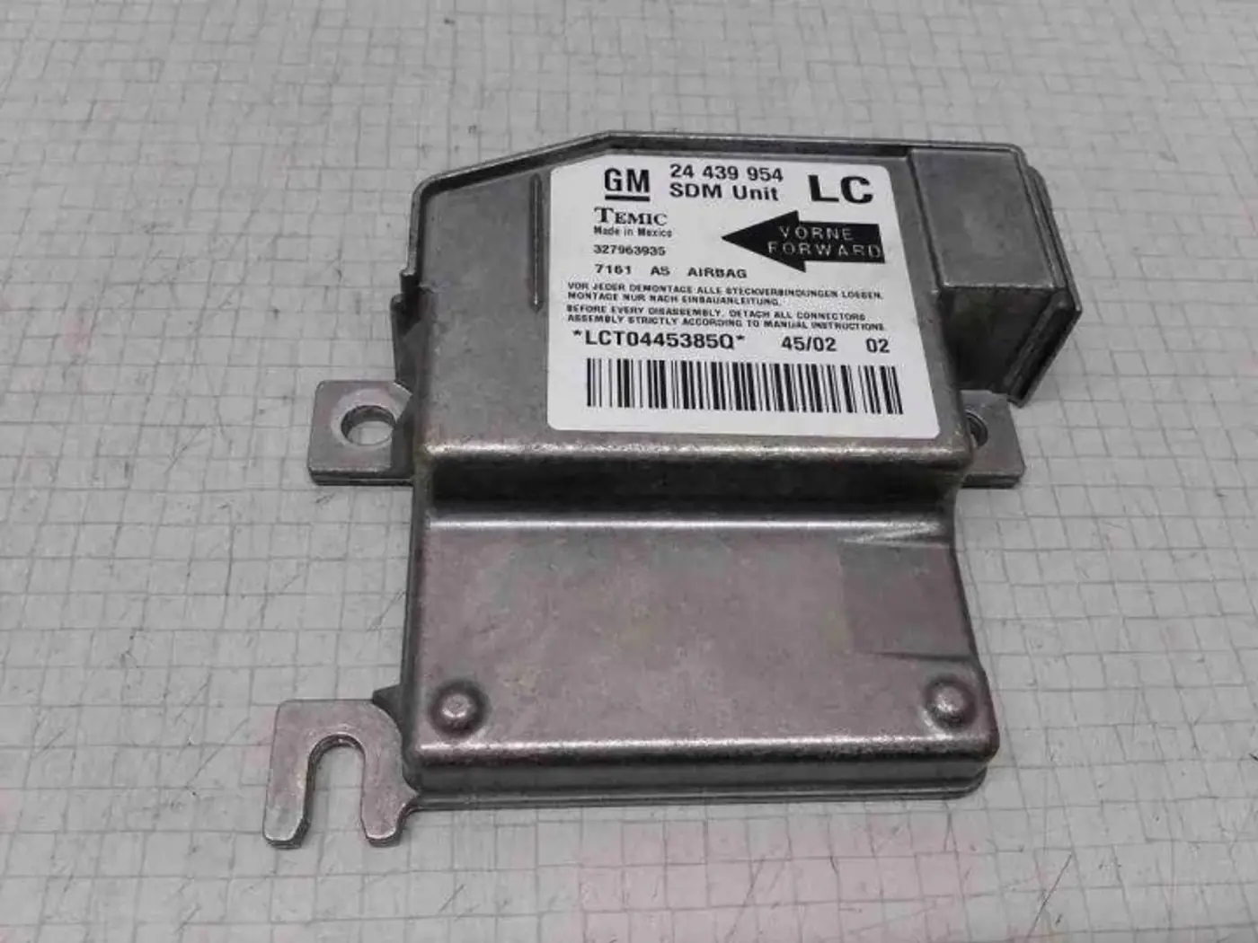Блок AirBag к Opel Combo 2001