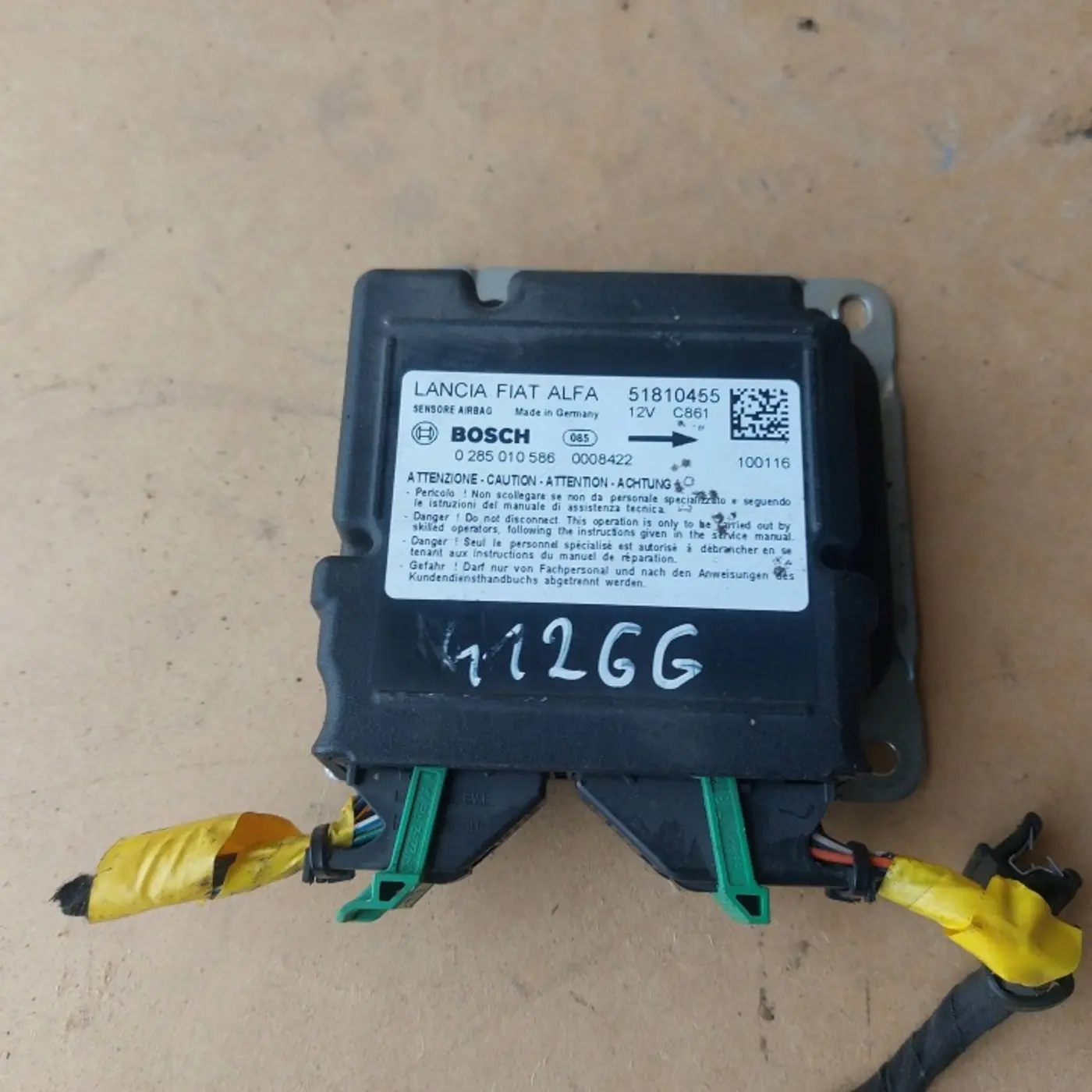 Блок AirBag к Fiat Doblo 2010