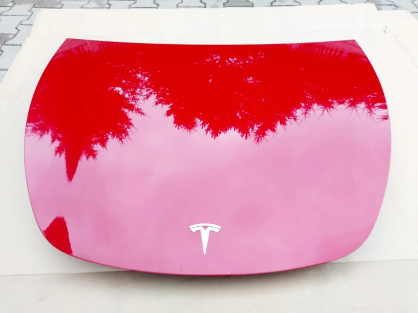 Капот к Tesla Model Y 2020