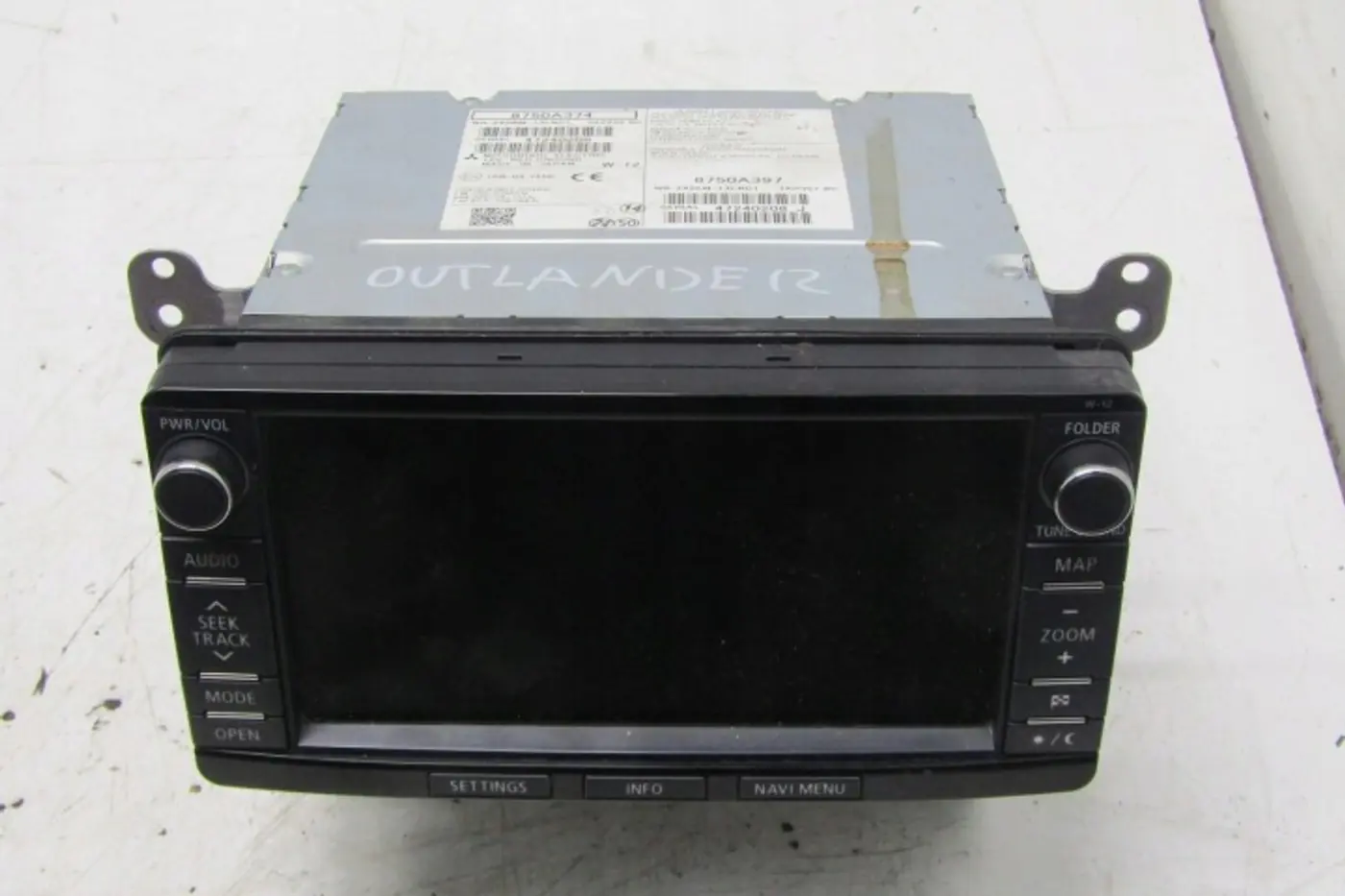 Блок навигации к Mitsubishi Outlander 2012