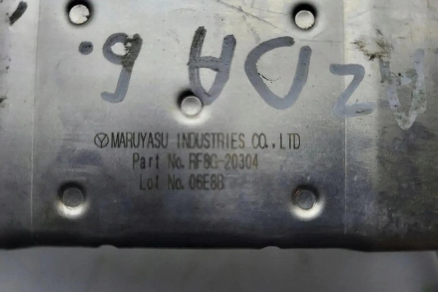 Радиатор EGR к Mazda 3 2003