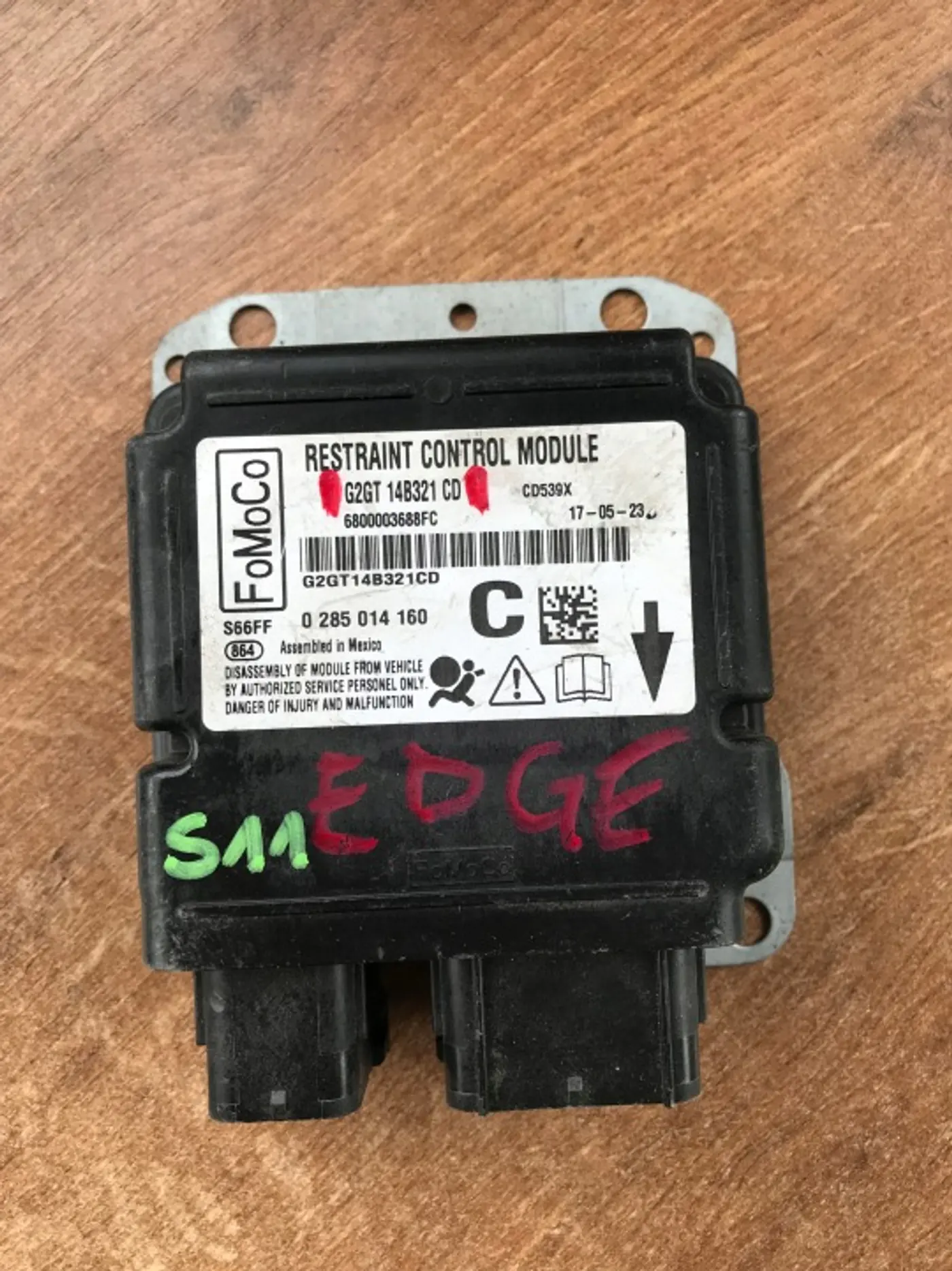 Блок AirBag к Ford Edge 2015