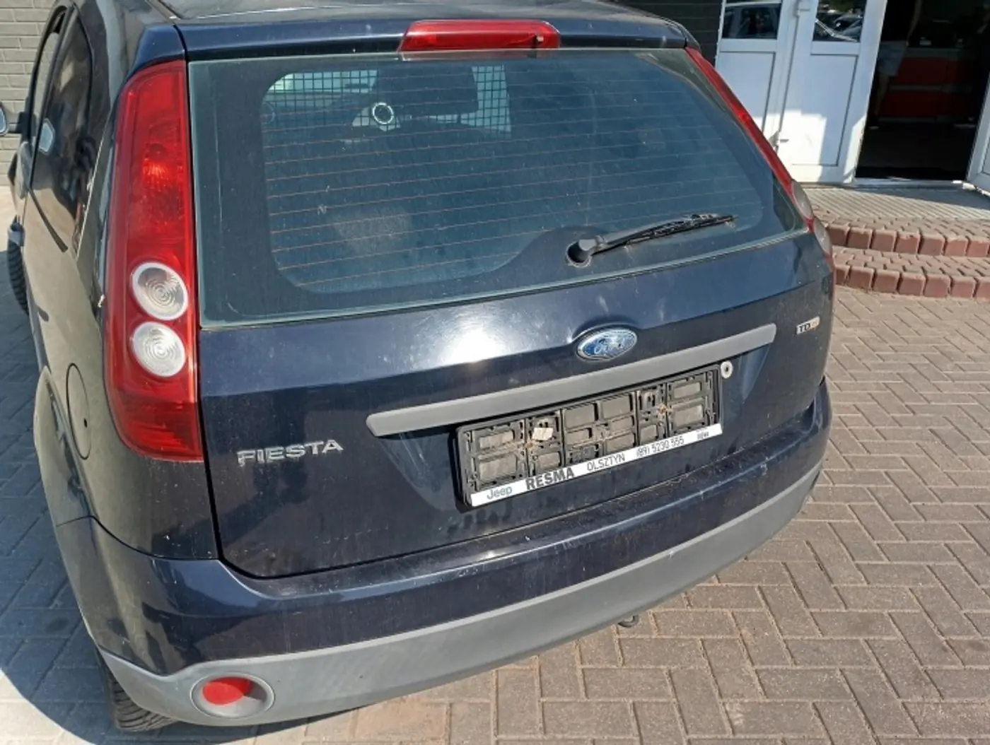 Бампер передний к Ford Fiesta 2008