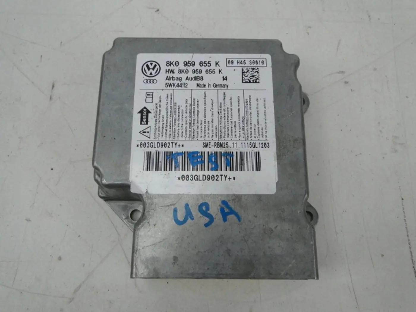 Блок AirBag к Audi S4 2009