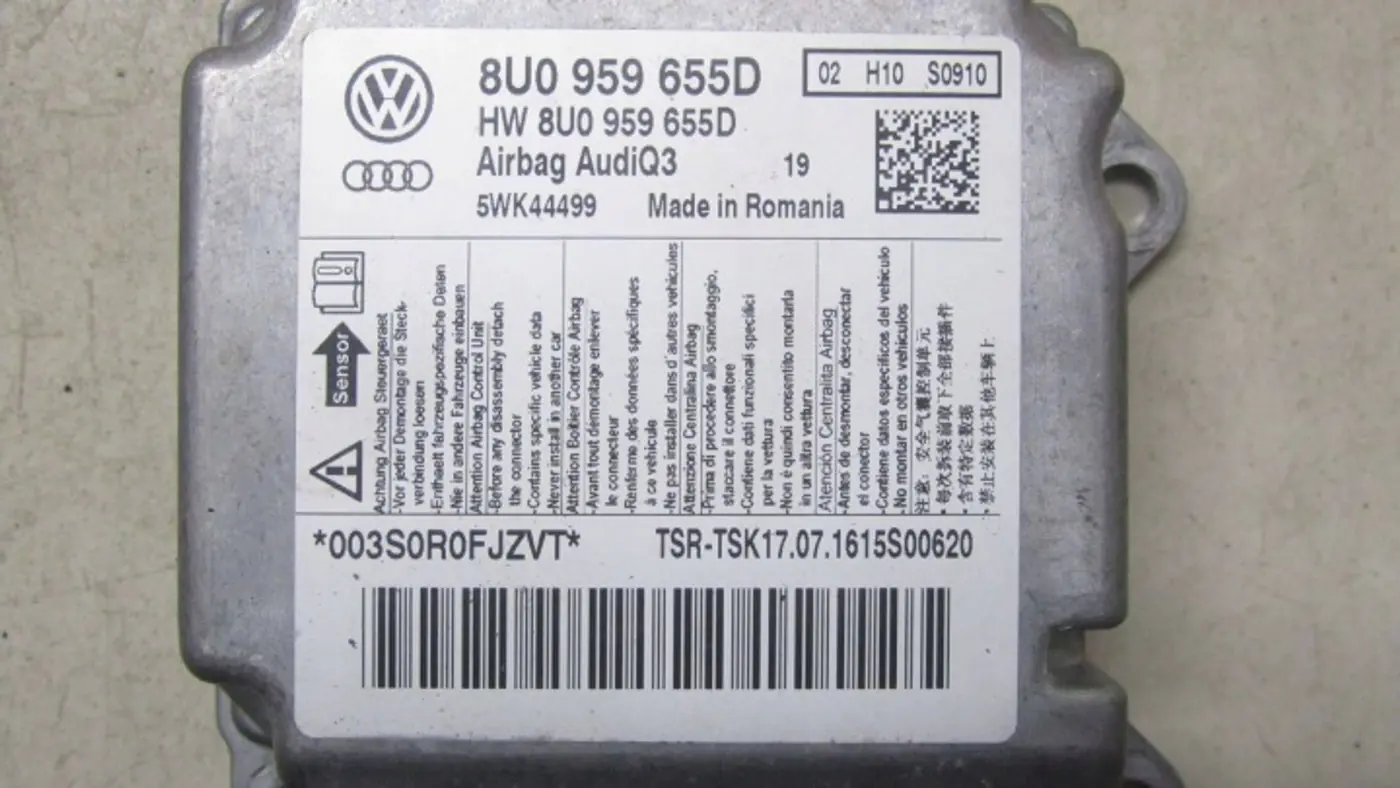 Блок AirBag к Audi Q3 2011