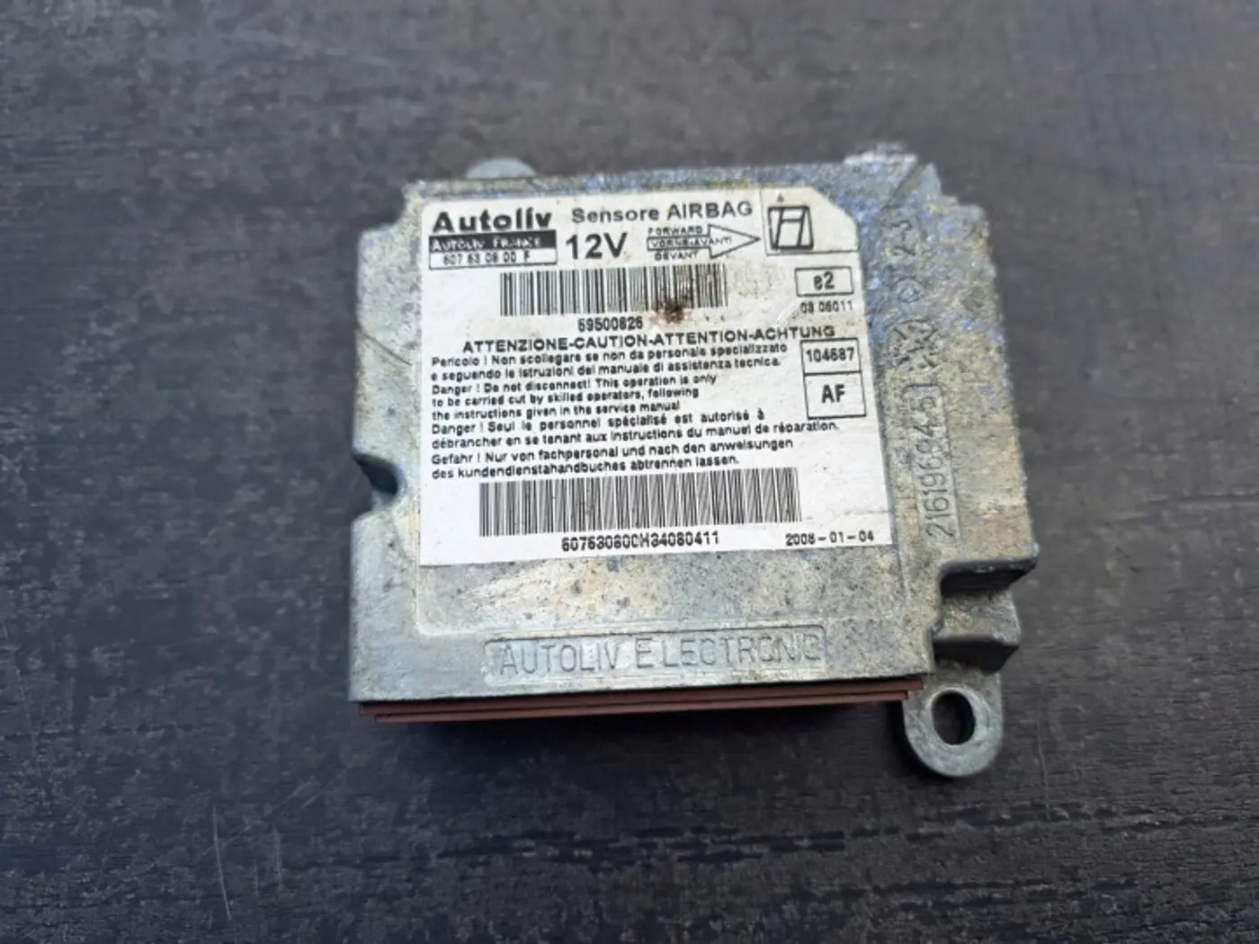Блок AirBag к Iveco  2006
