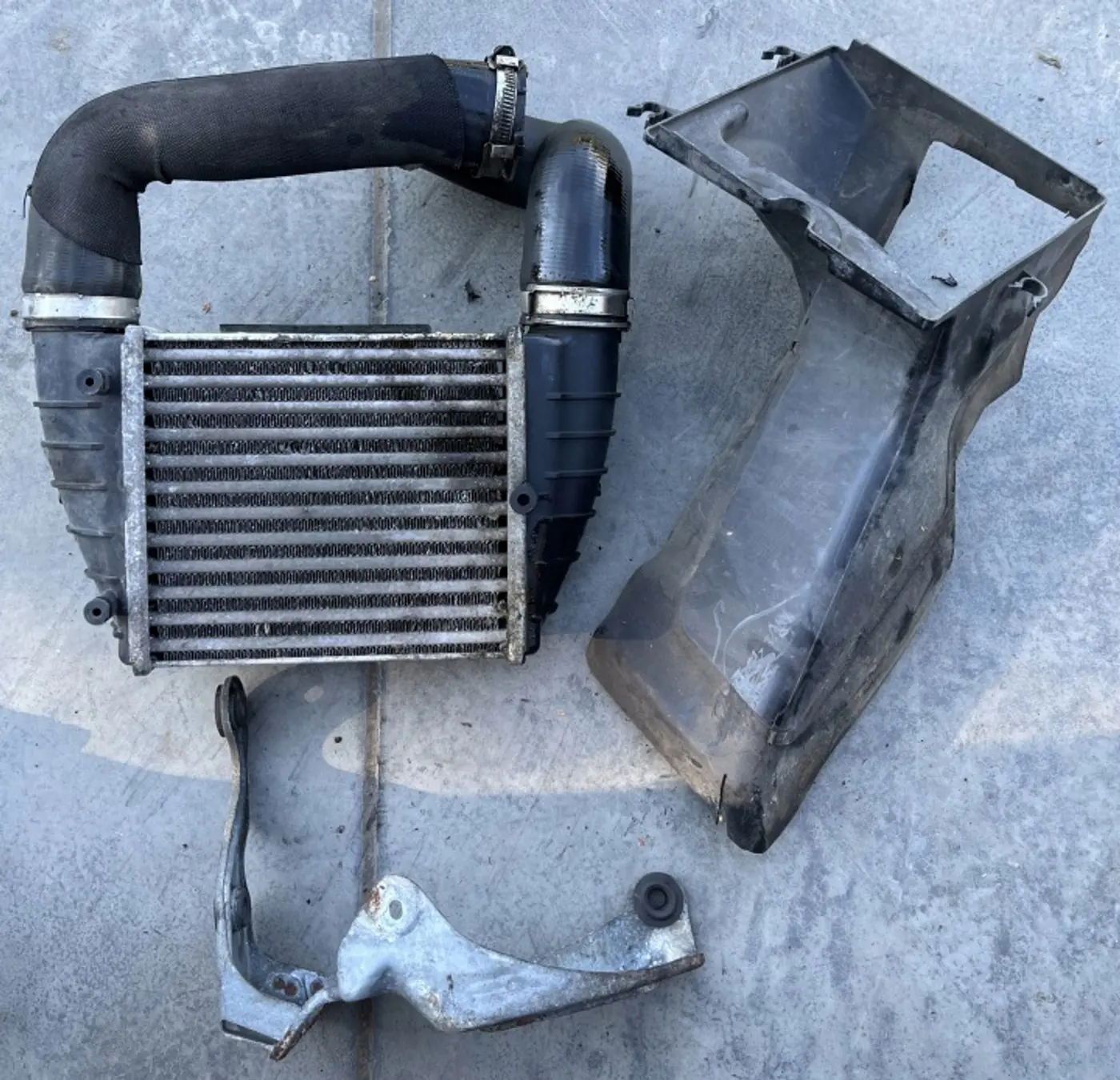 Интеркулер к Audi A4 2004