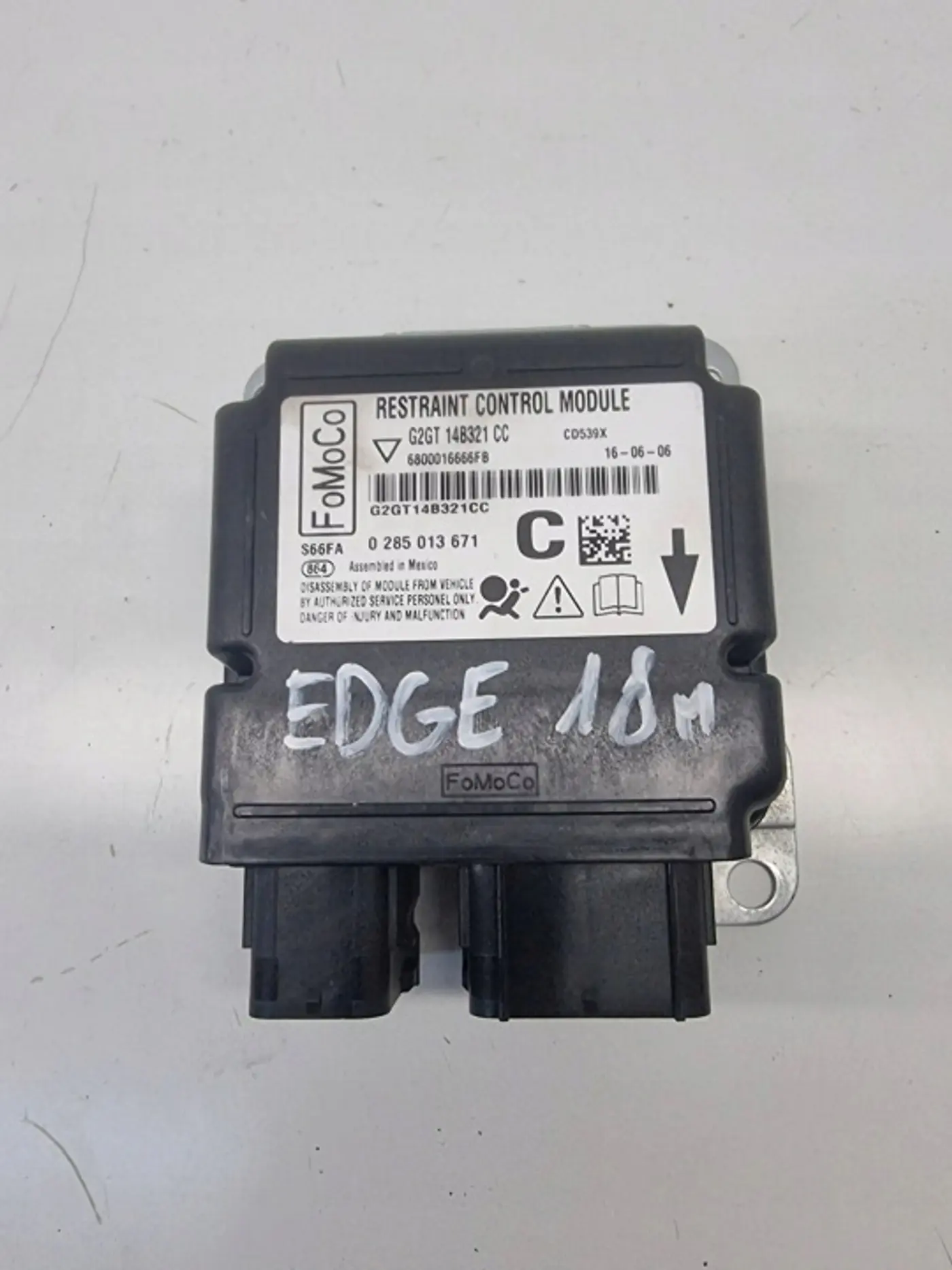 Блок AirBag к Ford Edge 2015