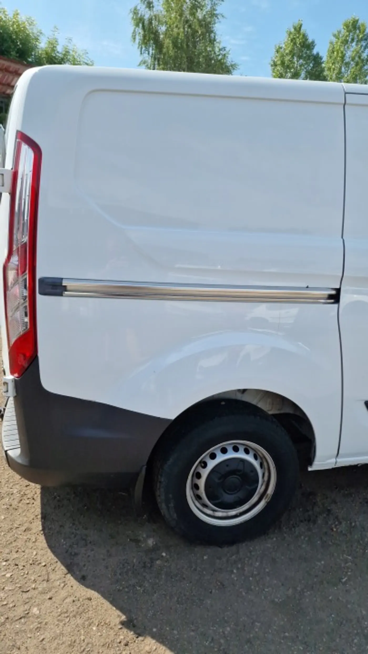 Крыло переднее левое к Ford Transit Custom 2012