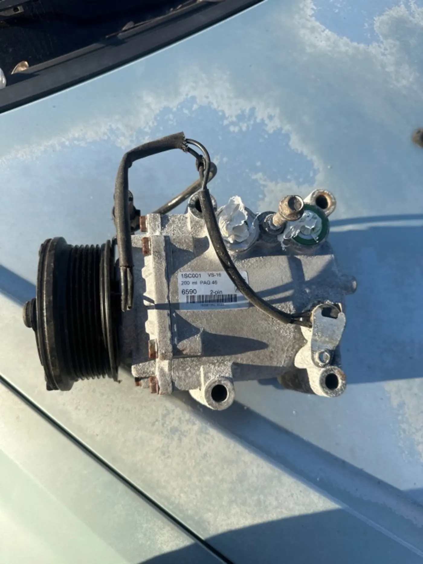Компрессор кондиционера к Ford Fiesta 2001