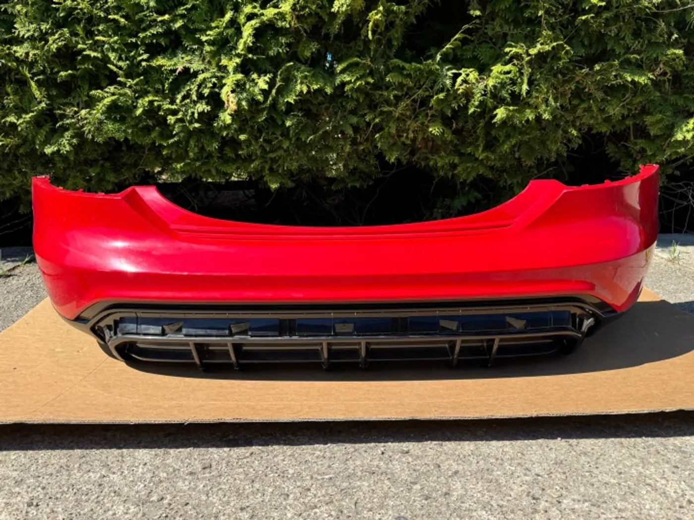 Бампер задний к Audi e-tron GT 2020