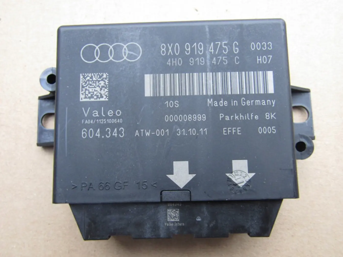 Блок комфорта к Audi A1 2010