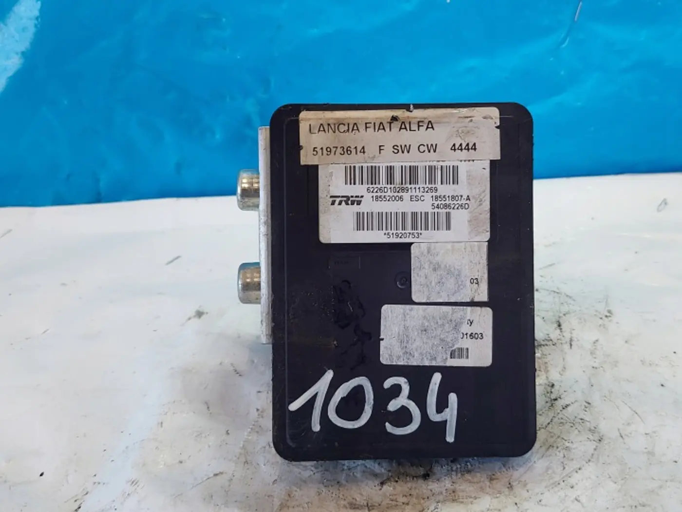 Блок ABS к Fiat 500L 2012