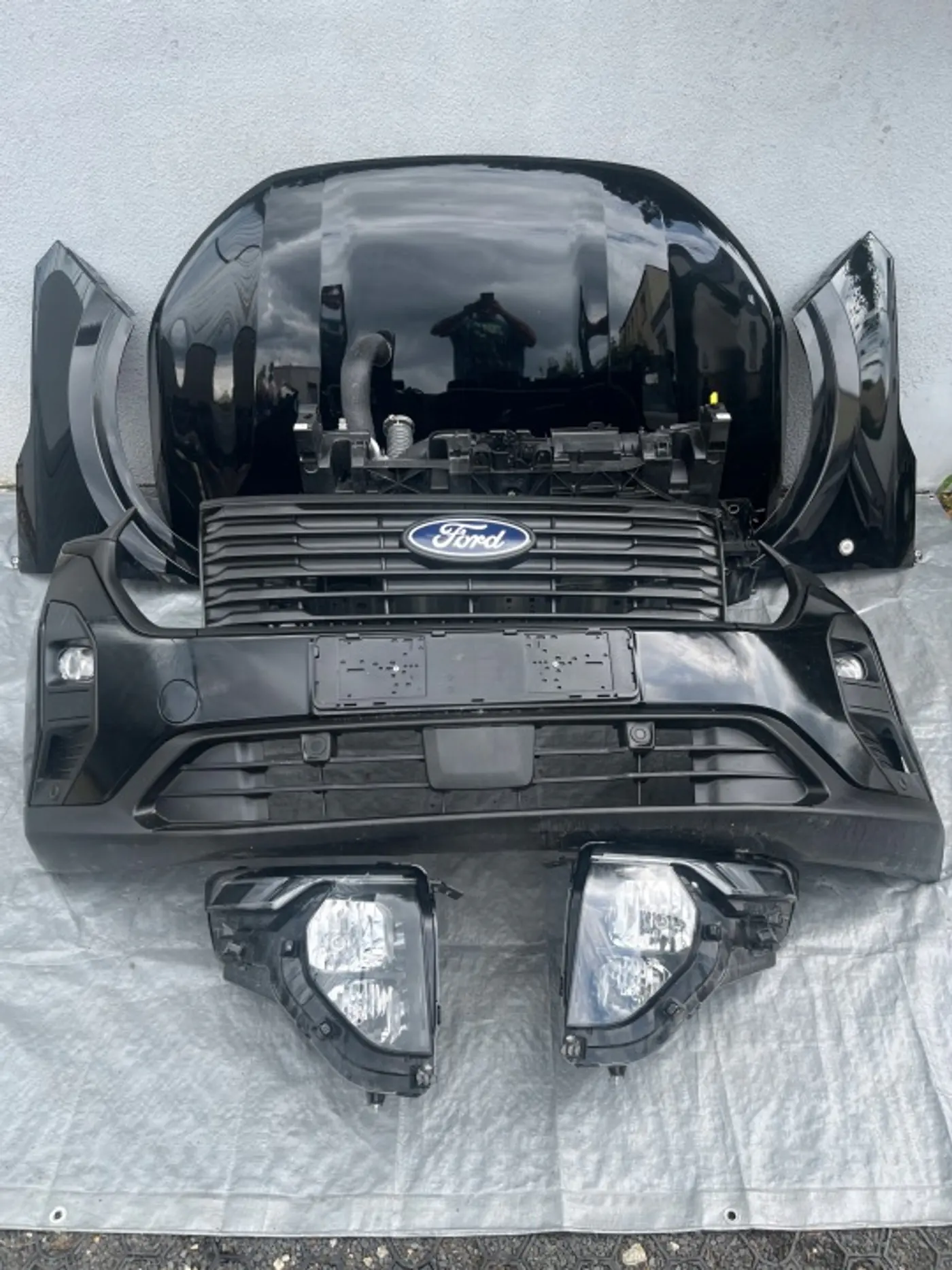Бампер передний к Ford Transit 2014
