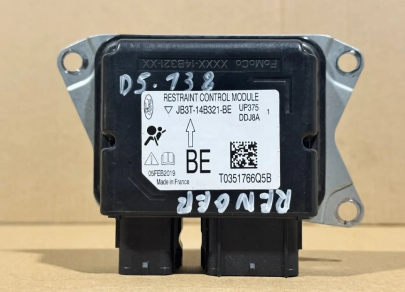 Блок AirBag к Ford Ranger 2015