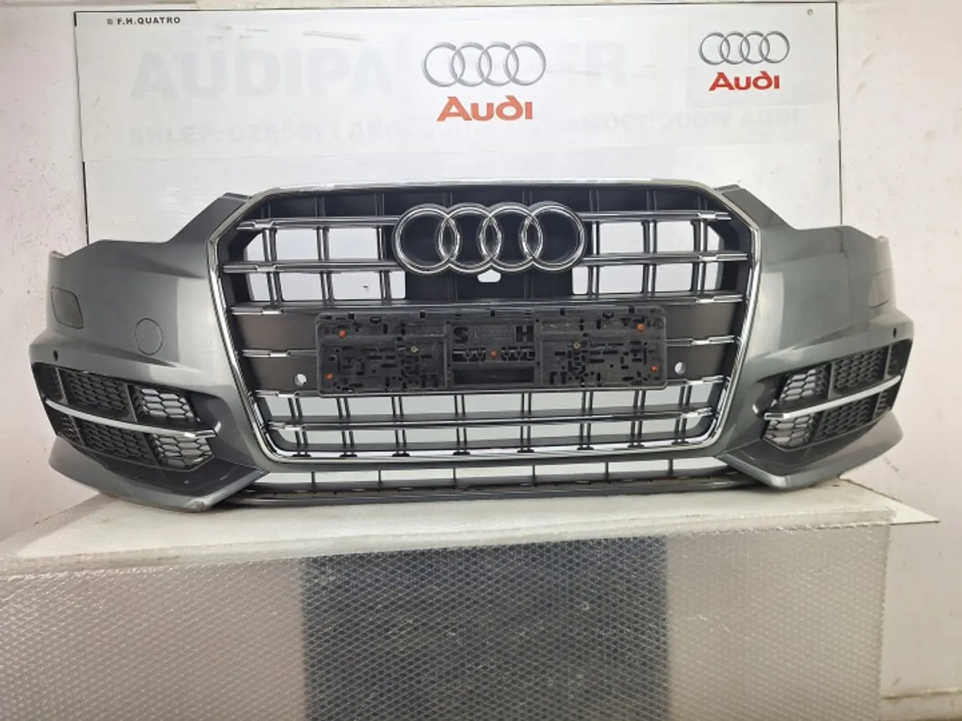 Бампер передний к Audi S6 2014