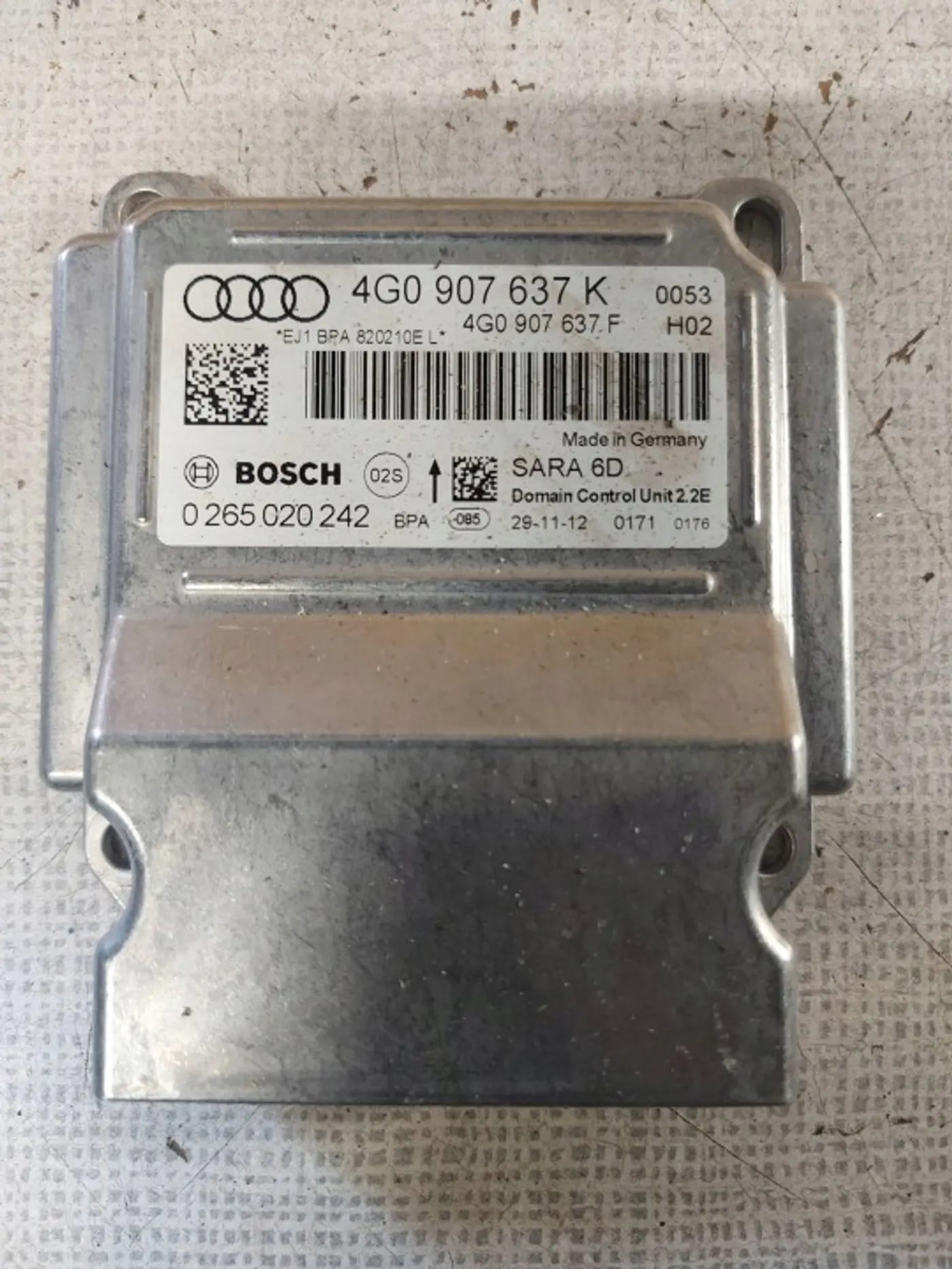 Блок AirBag к Audi A7 2010