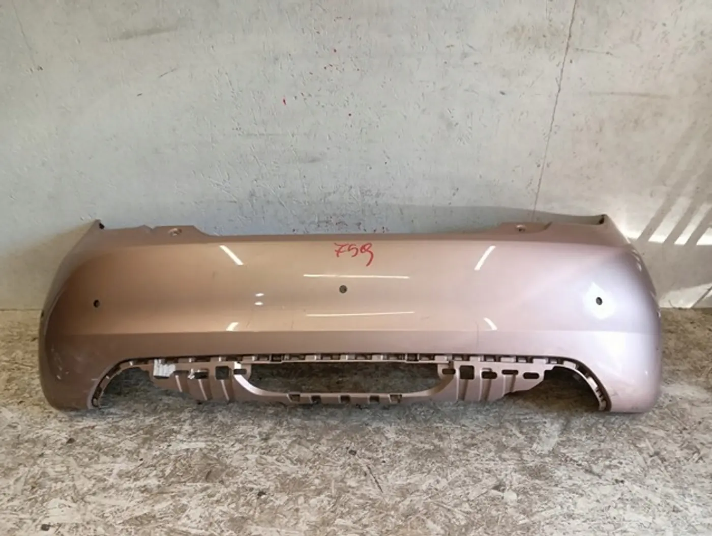 Бампер задний к Fiat 500 2008