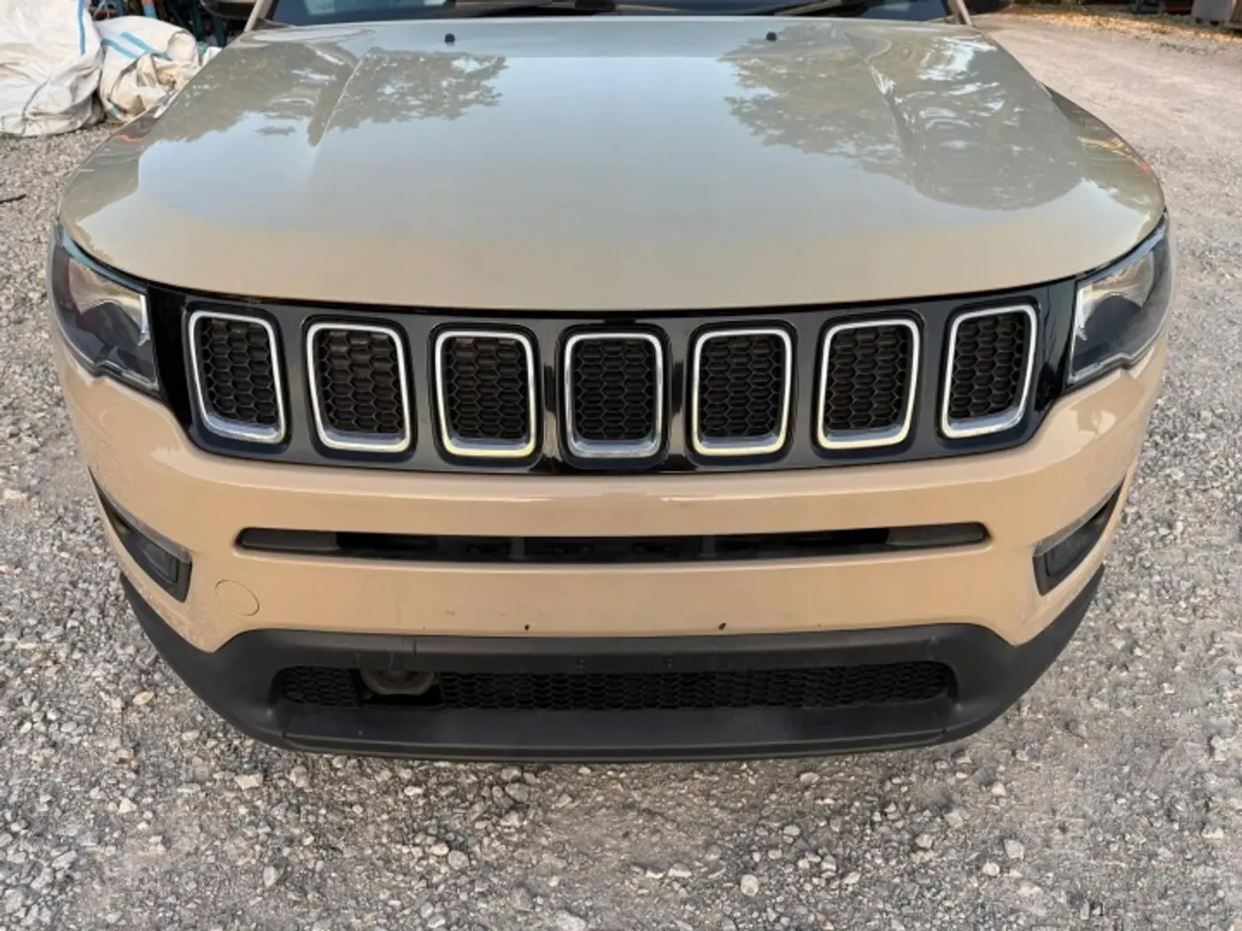 Передняя часть (ноускат) в сборе к Jeep Compass 2017