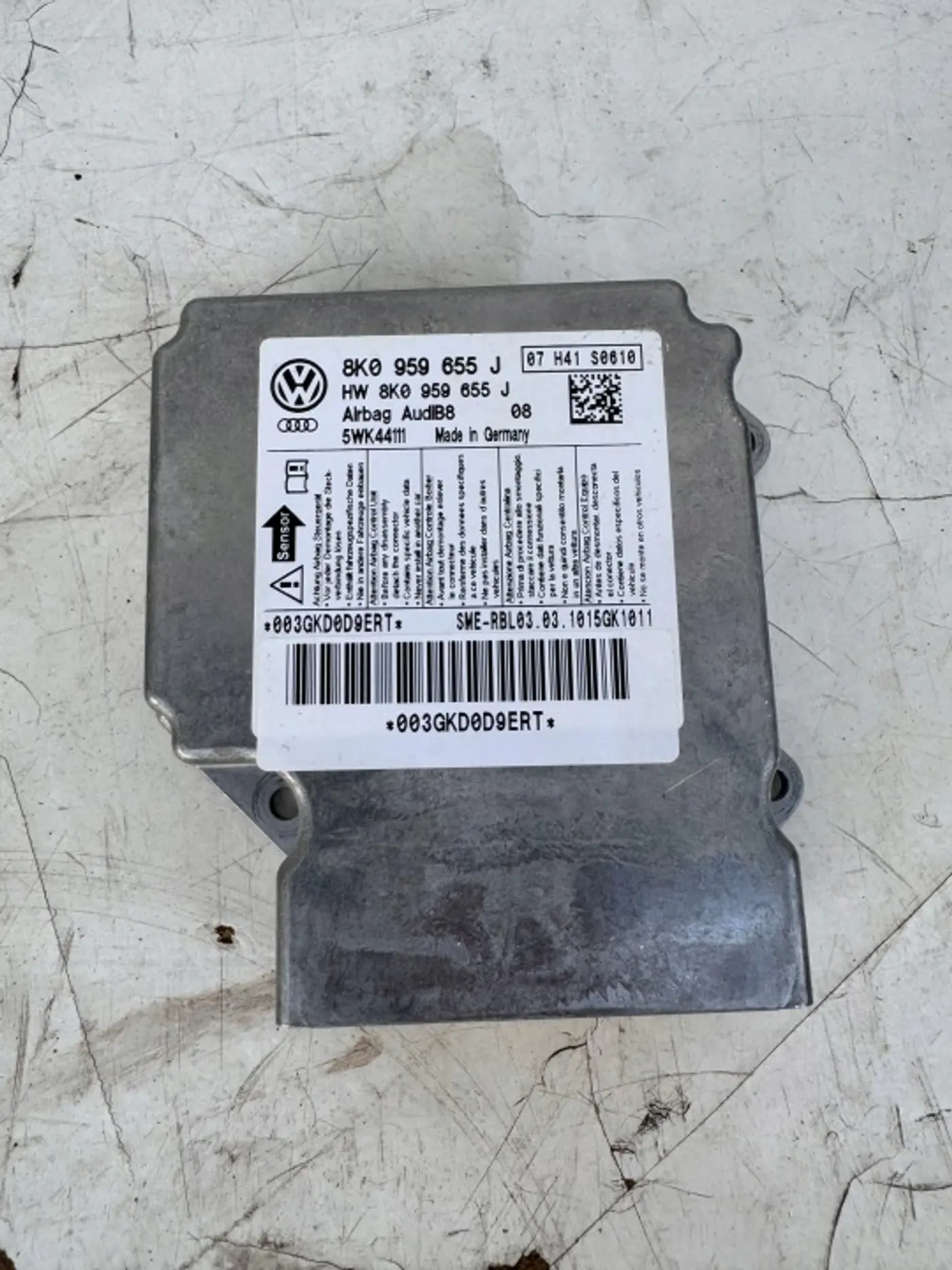 Блок AirBag к Audi A5 2007
