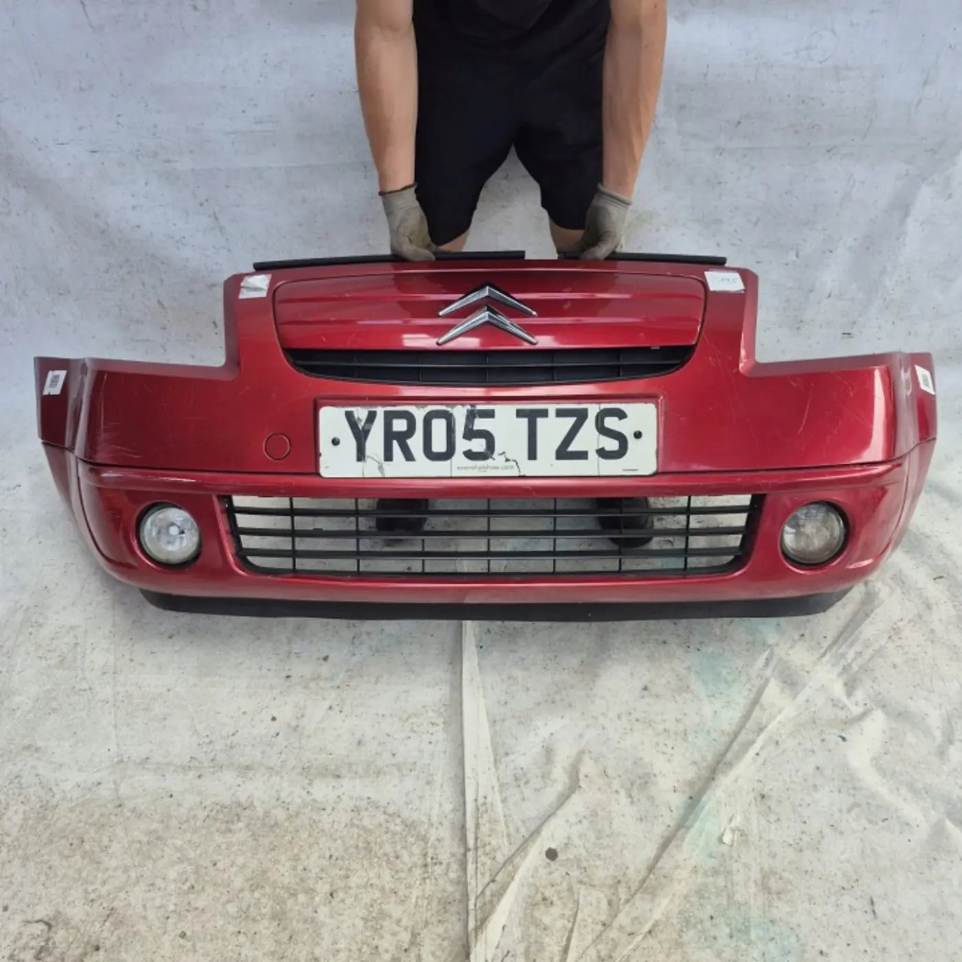 Бампер передний к Citroen C2 2003