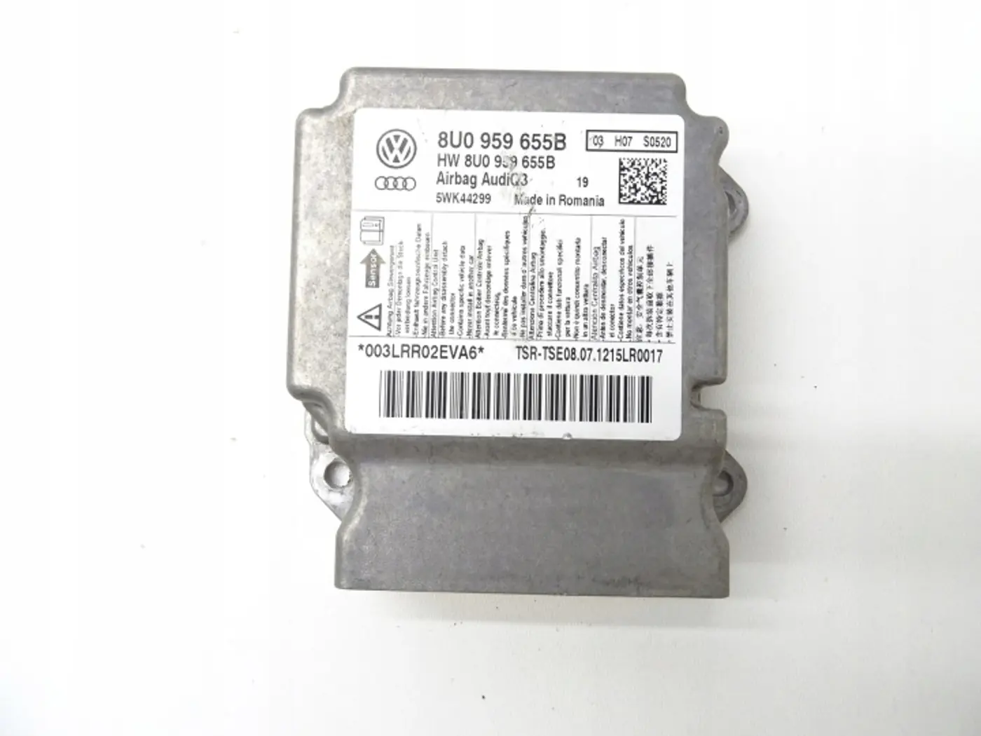 Блок AirBag к Audi Q3 2011