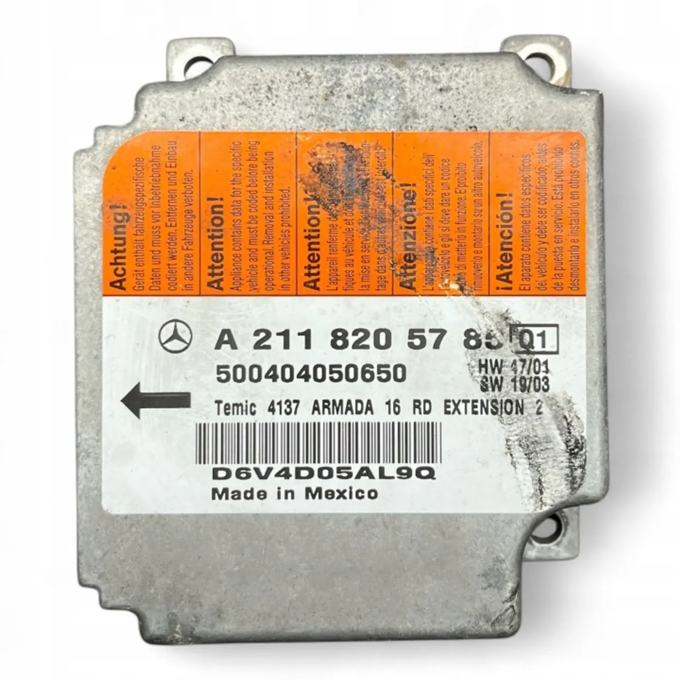 Блок AirBag к Mazda 2 2010
