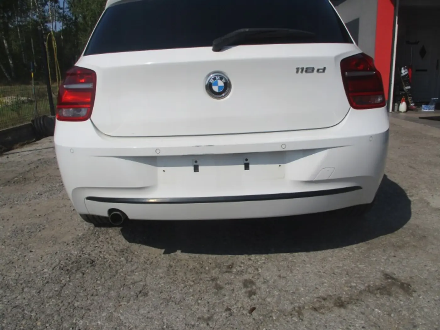 Бампер задний к BMW 1 series 2011