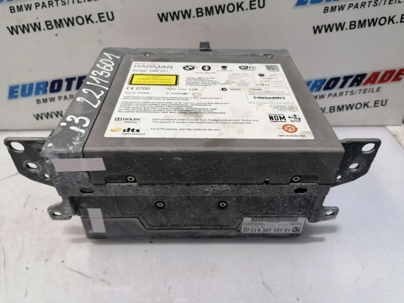 Блок навигации к BMW i3 2013