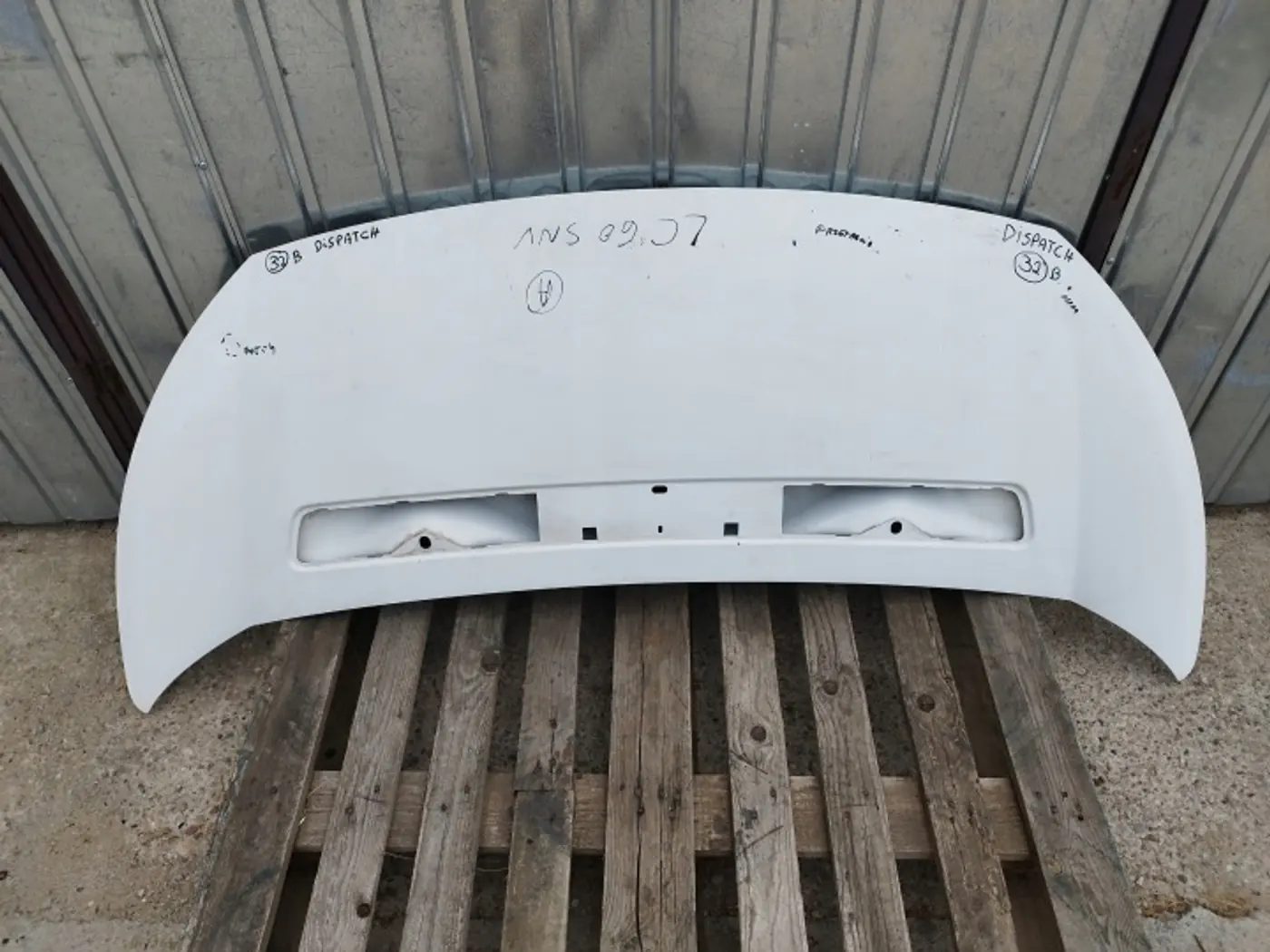Капот к Citroen Jumpy 2007