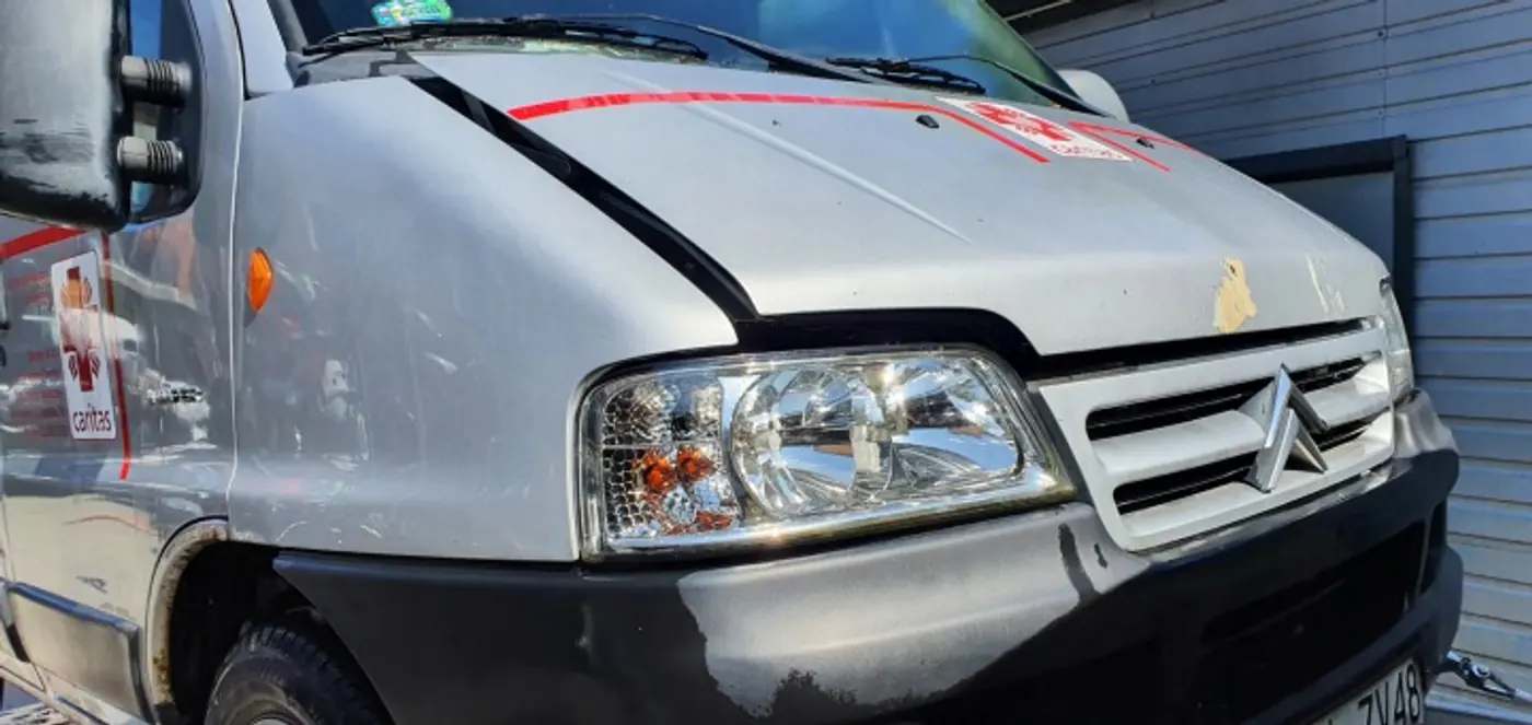 Капот к Citroen Jumpy 2002