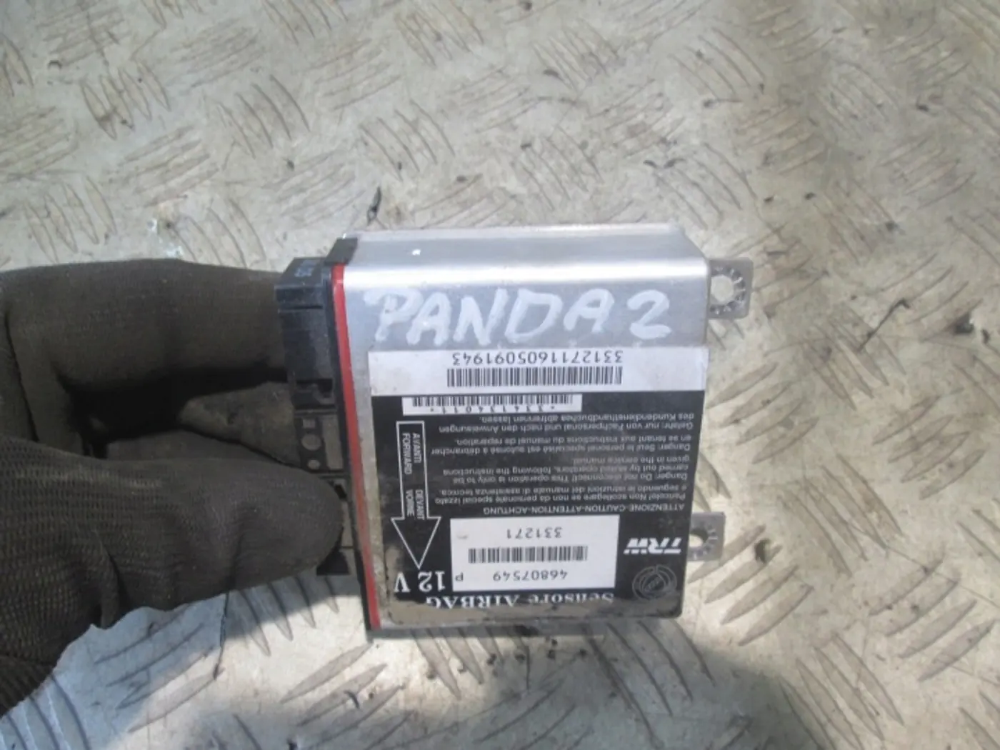 Блок AirBag к Fiat Panda 2003