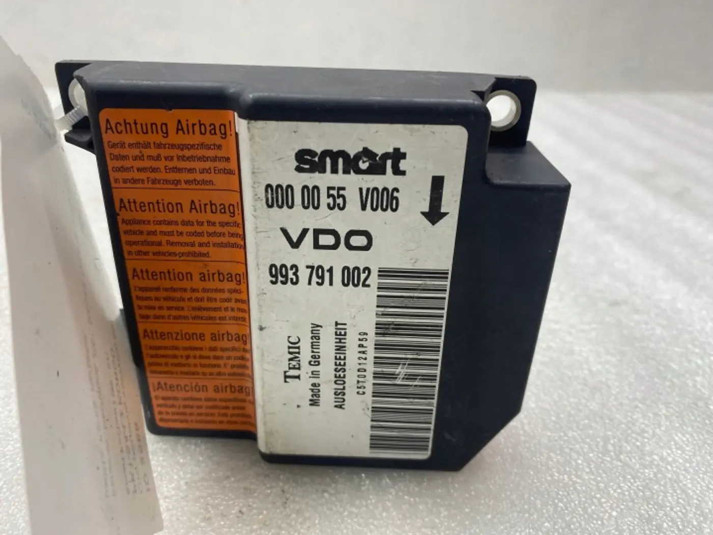 Блок AirBag к Smart Fortwo 1998