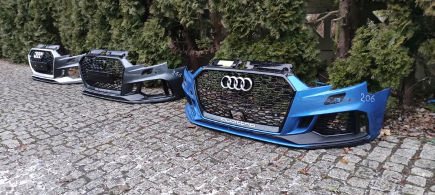 Бампер передний к Audi RS 3 2017