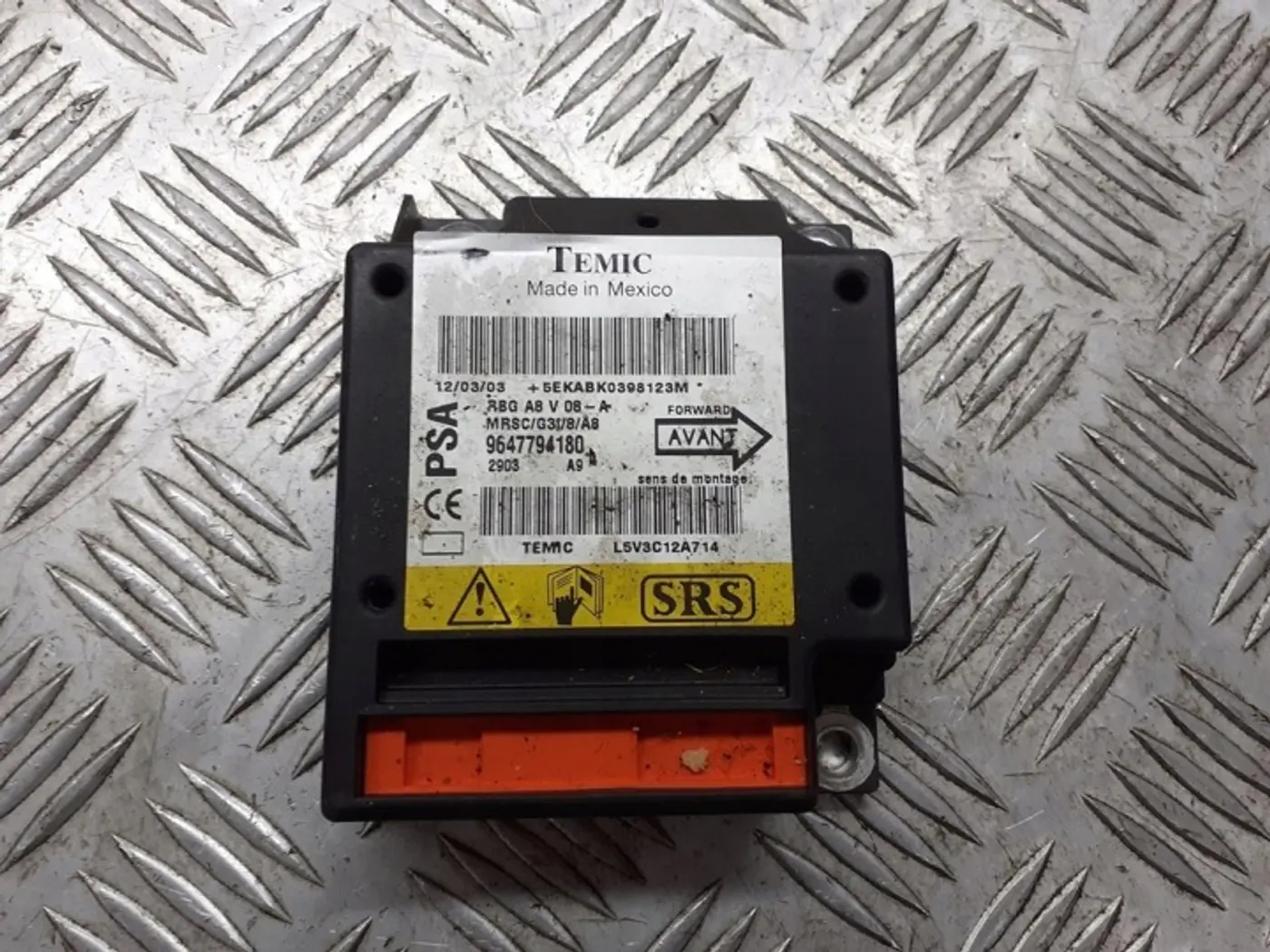Блок AirBag к Citroen C3 2009