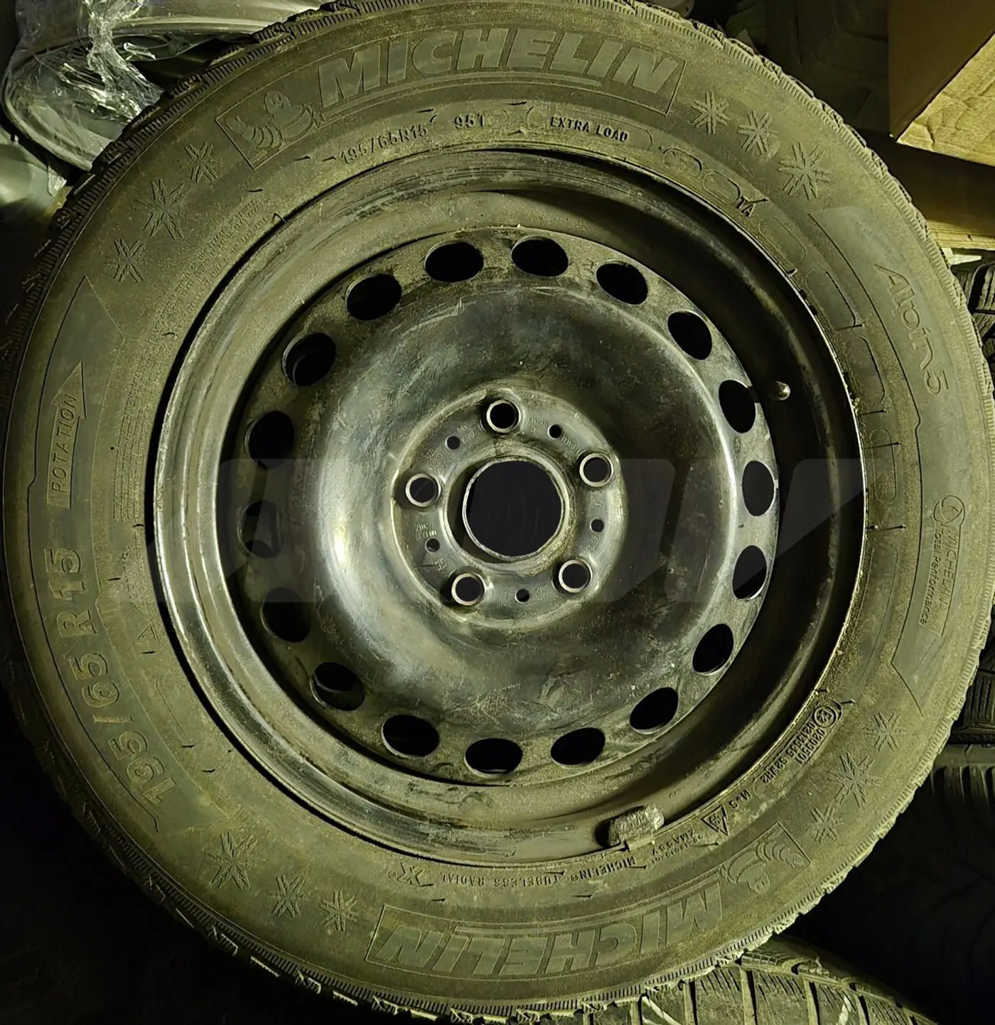 6xR15 5 112 ET43 DIA57.1 к Volkswagen Golf