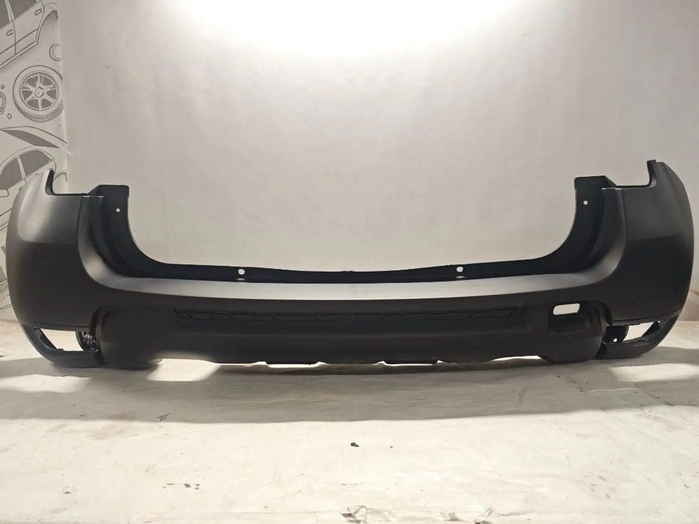 Бампер задний к Renault Duster 2018