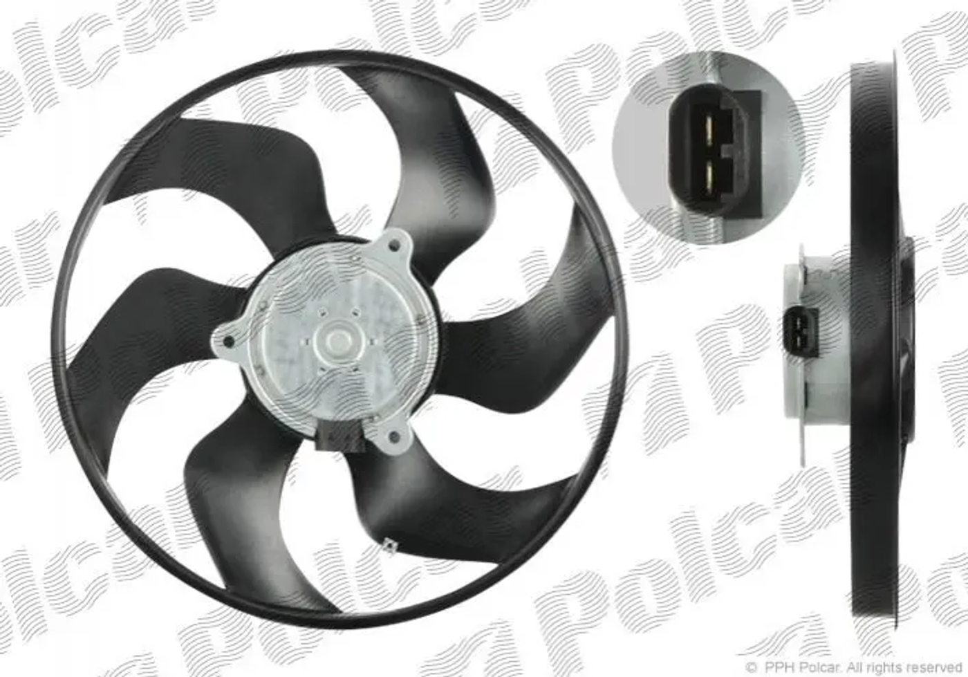 Вентилятор радиатора к Renault Clio 2002