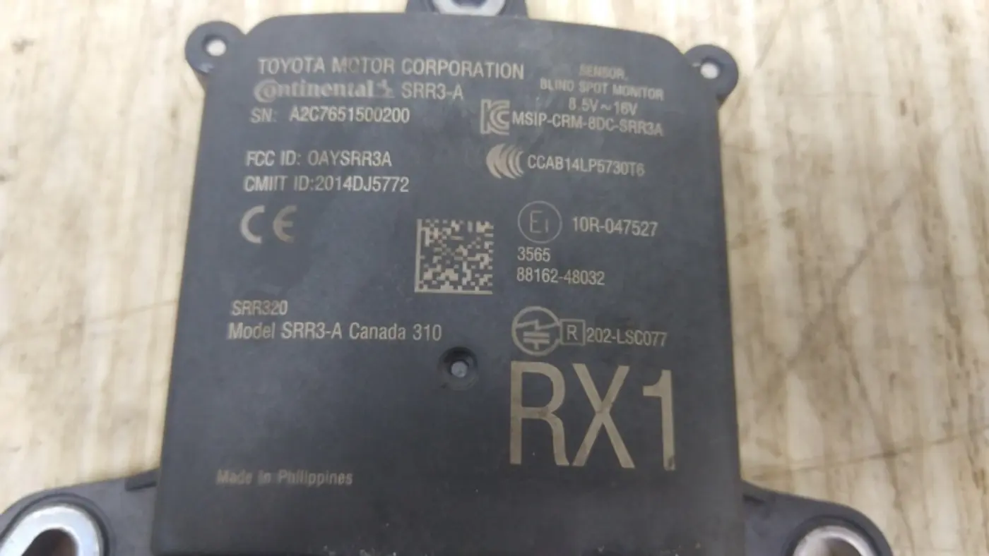 Радар к Lexus RX 2019
