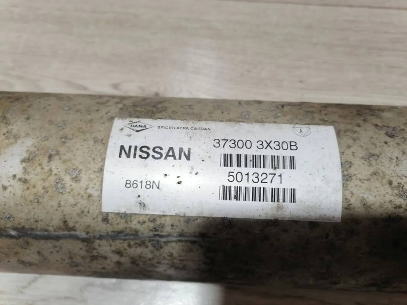 Карданный вал передний к Nissan NP300 2005