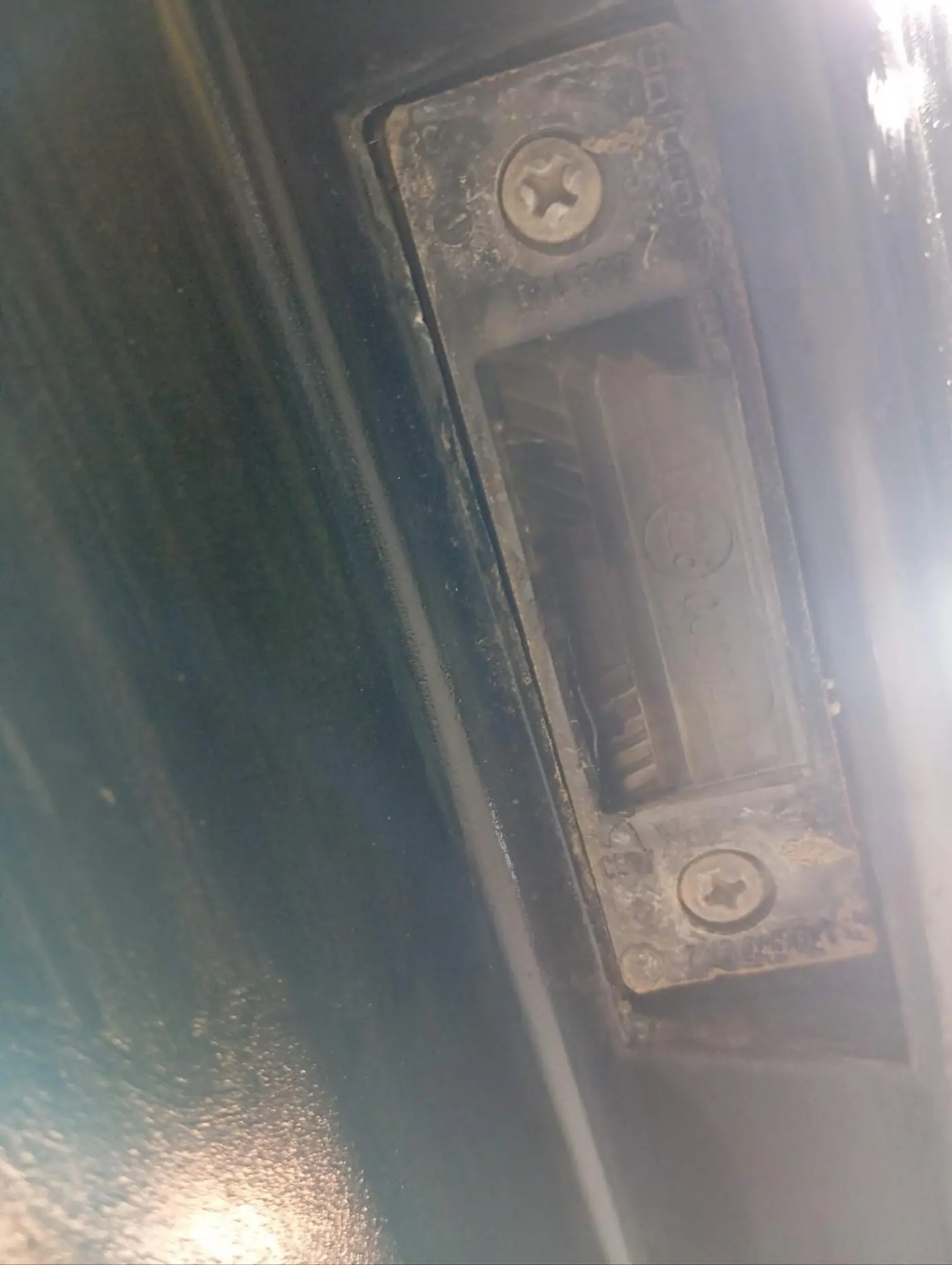 Подсветка номера к Ford Galaxy 2003