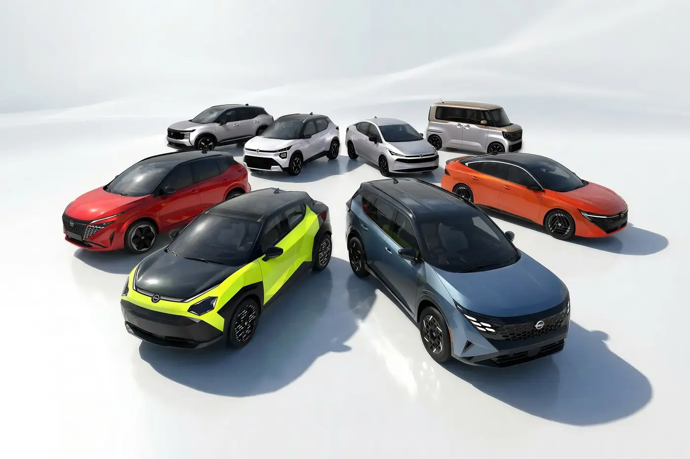 Nissan отправляет 11 моделей в архив