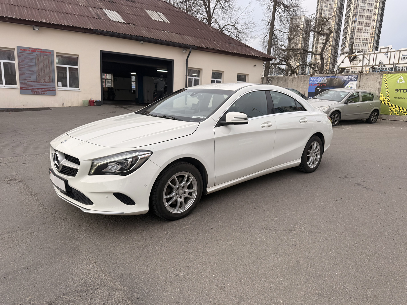 Mercedes-Benz CLA-klasse I (C117, X117) Рестайлинг, 2016
