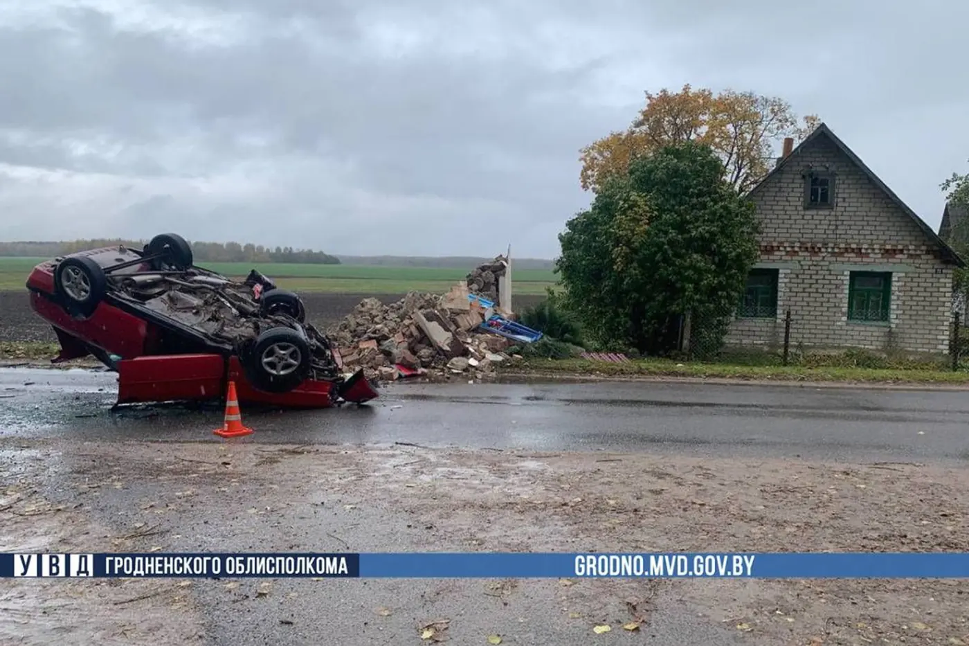 Пьяный водитель снес каплицу XIX века – как его наказали