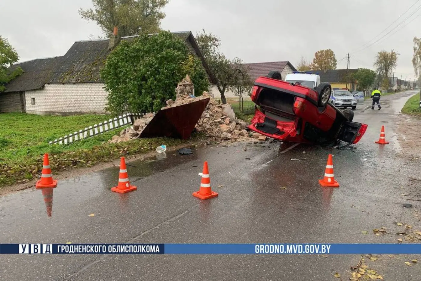 Пьяный водитель снес каплицу XIX века – как его наказали