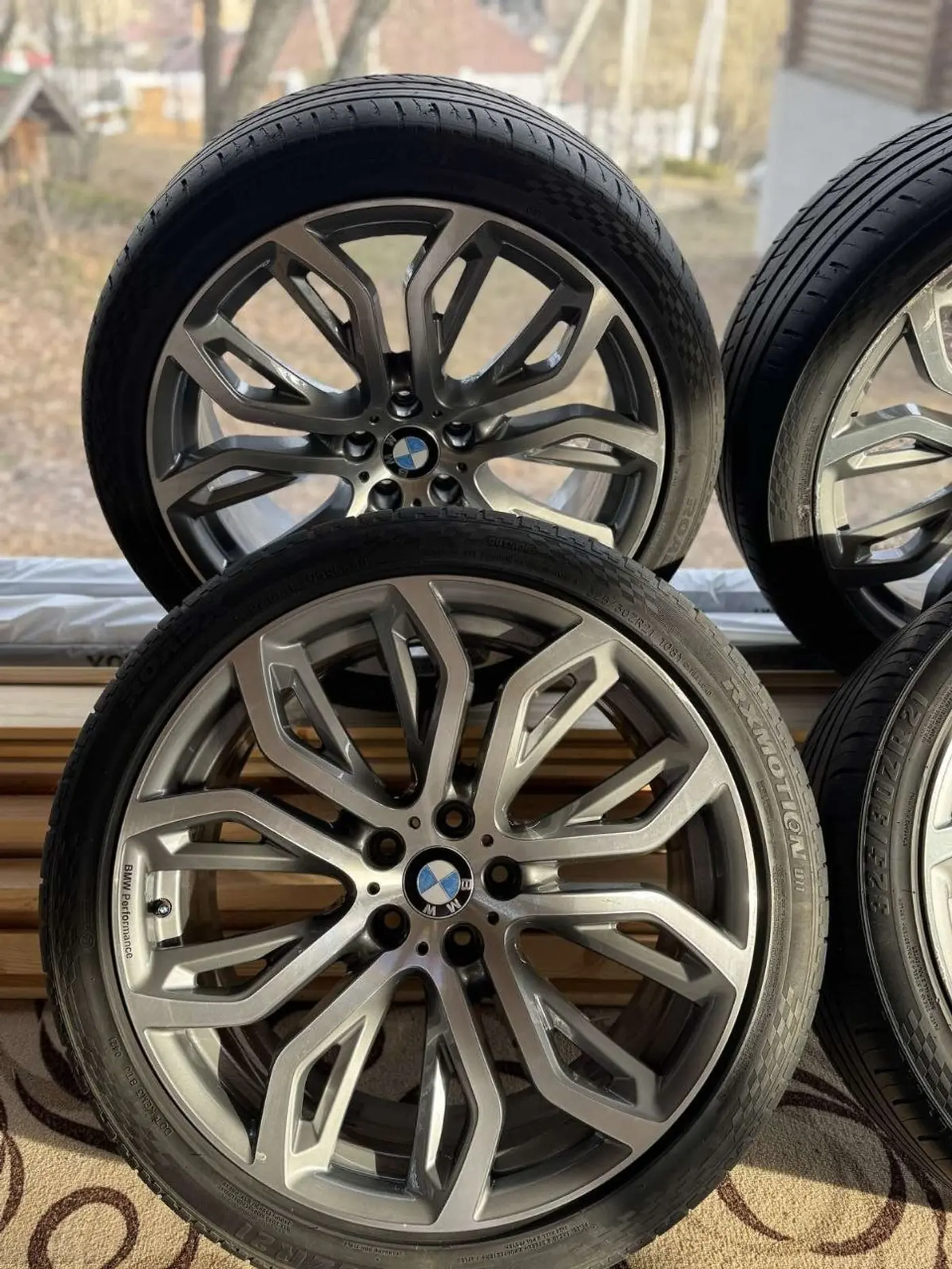 11xR21 5 120 ET100 DIA74.1 к BMW X6