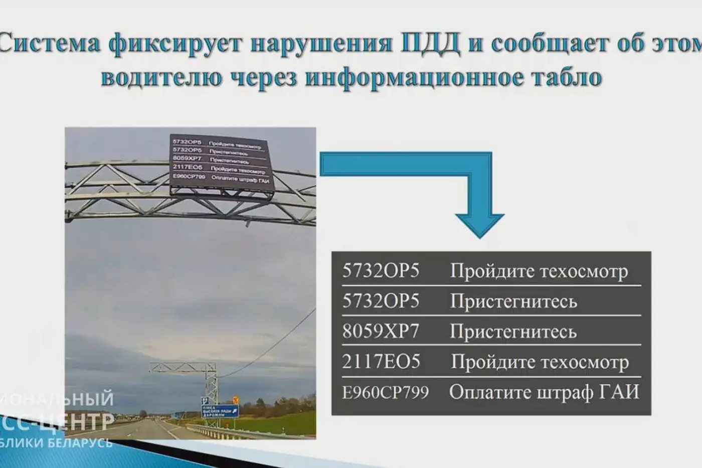 «Табло позора» на Р53 – законно ли показывать номера авто