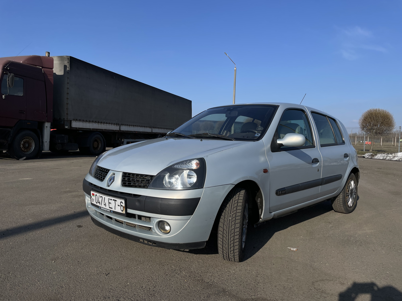 Renault Clio II Рестайлинг, 2002