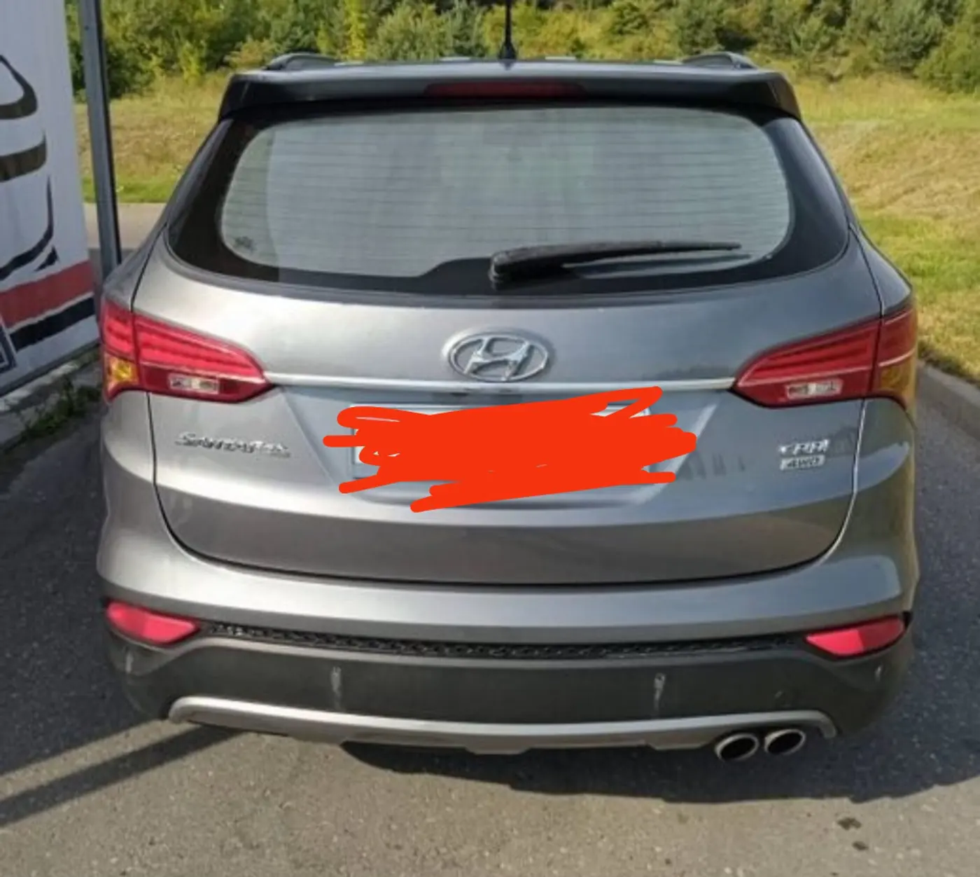 Hyundai Santa Fe II Рестайлинг, 2012